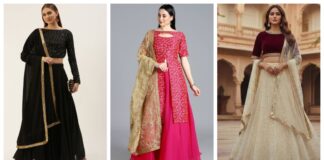 different lehenga choli blouse designs