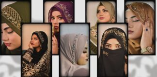 Different regional hijab styles