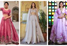 The Reason Why Floral Lehengas Are Trending This Wedding Season Floral Lehengas trending this wedding season