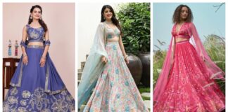 Trending Floral Lehenga Cholis for Occasion